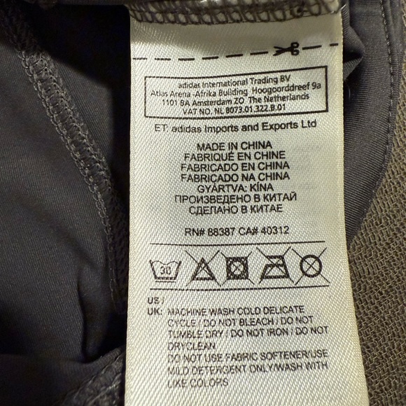 Stella McCartney + Adidas mesh workout yoga tennis gym cheetah sports bra top - Picture 14 of 15